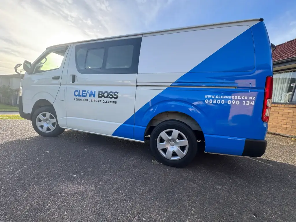 Blue VAN wrap