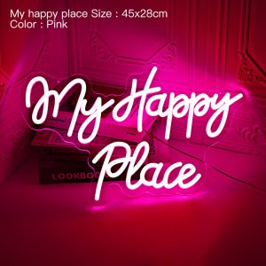My Happy Place (Neon LED)