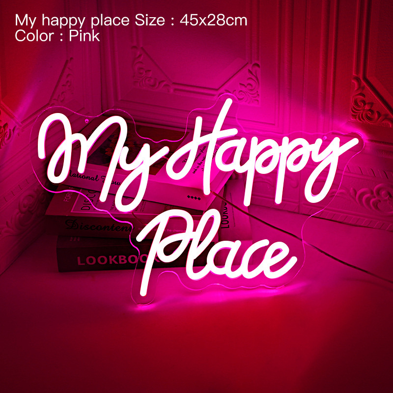 My Happy Place (Neon LED)