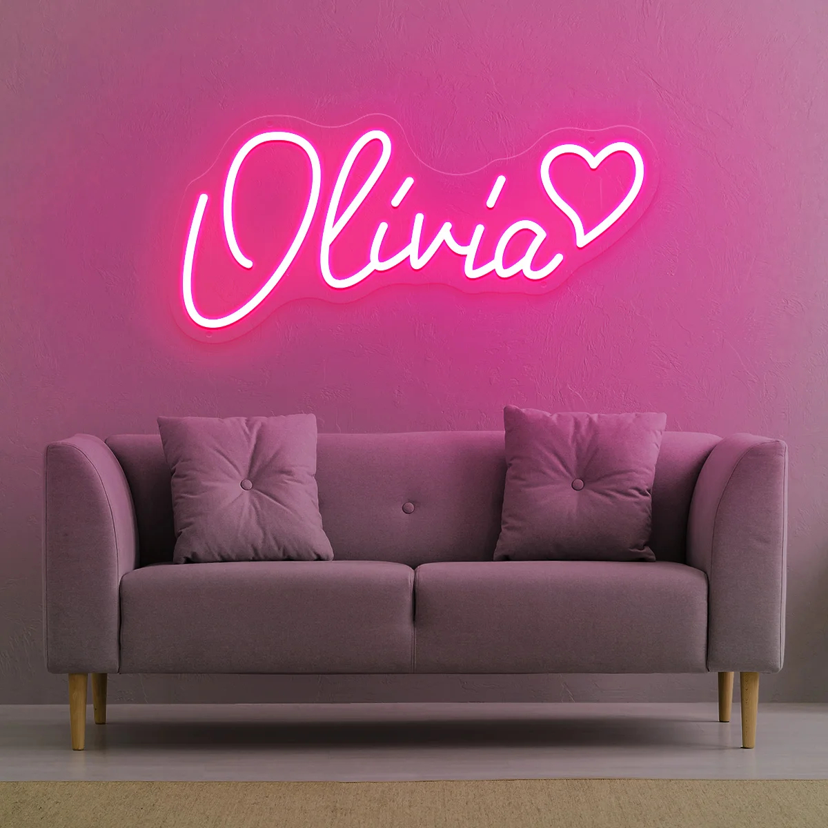 Custom LED Name Sign – Personalized Wall Light for Kids or Teens