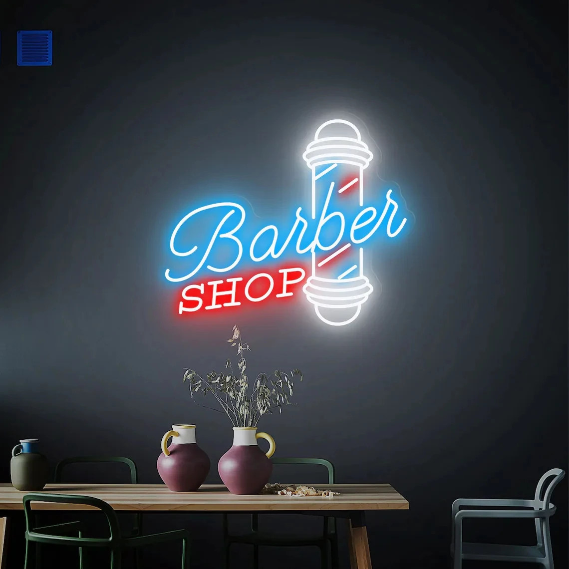 Barber Shop LED Neon Sign – Custom Wall Light & Decor - Image 5