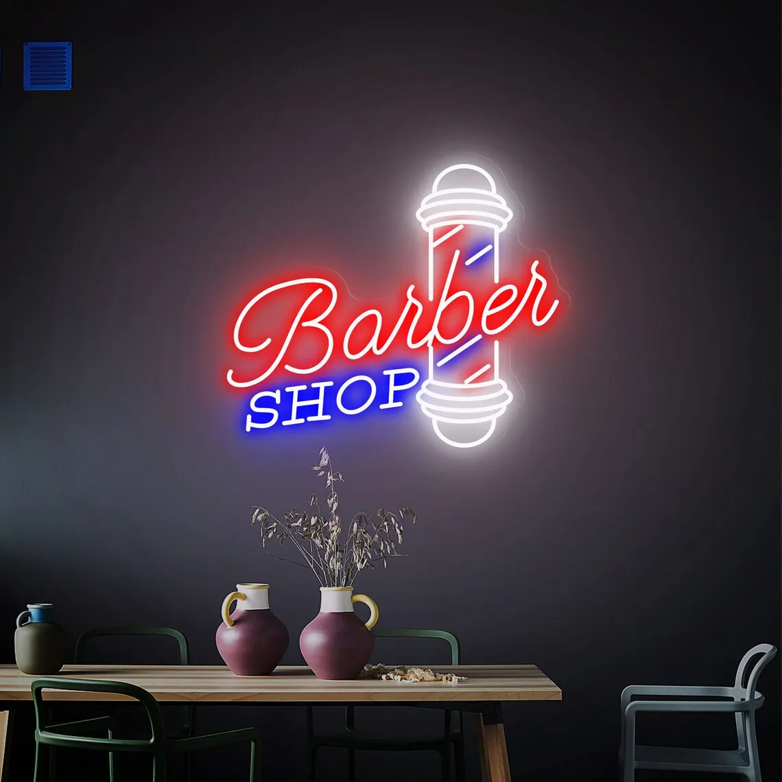 Barber Shop LED Neon Sign – Custom Wall Light & Decor - Image 6