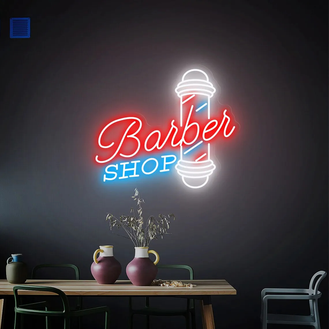 Barber Shop LED Neon Sign – Custom Wall Light & Decor - Image 7