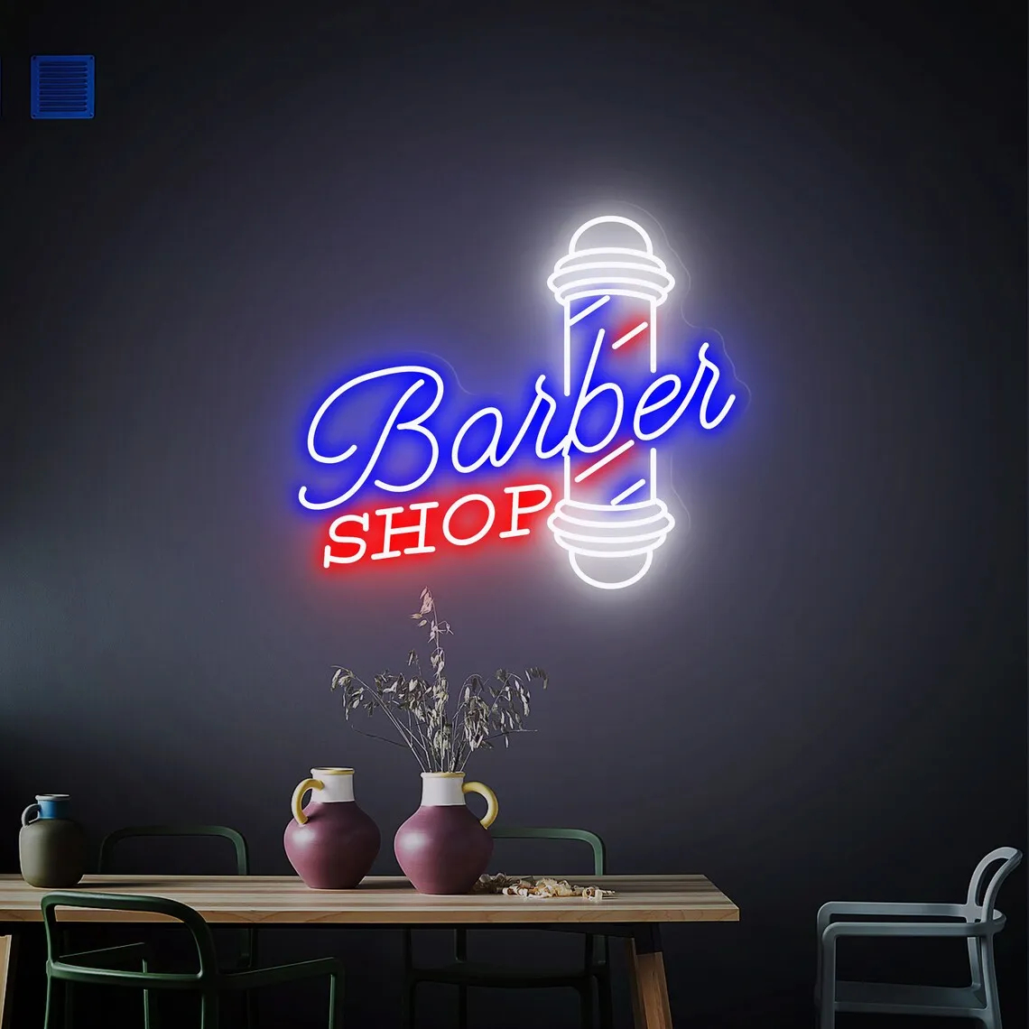 Barber Shop LED Neon Sign – Custom Wall Light & Decor - Image 8