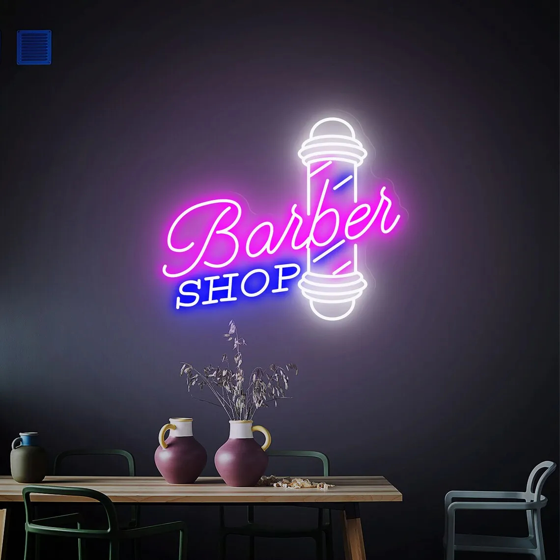 Barber Shop LED Neon Sign – Custom Wall Light & Decor - Image 9