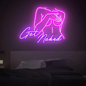 Female Body Bar Wall Decor LED Neon Light