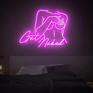 Female Body Bar Wall Decor LED Neon Light