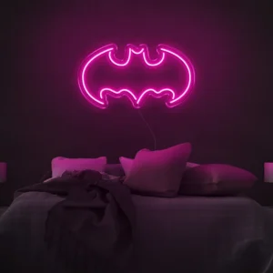 Batman V2 LED Neon Sign – Modern Gotham Wall Light | Ace Graphix NZ