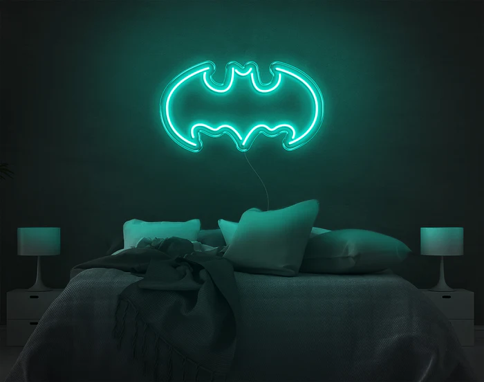 Batman V2 LED Neon Sign – Modern Gotham Wall Light | Ace Graphix NZ - Image 3