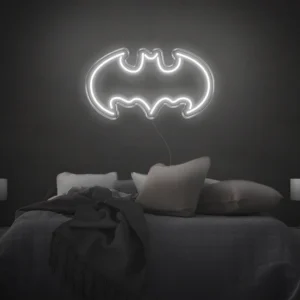 Batman V2 LED Neon Sign – Modern Gotham Wall Light | Ace Graphix NZ