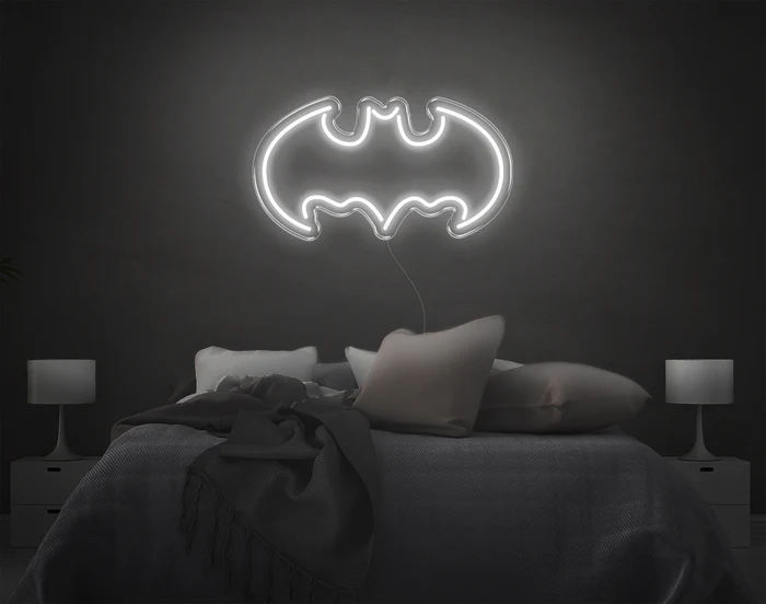 Batman V2 LED Neon Sign – Modern Gotham Wall Light | Ace Graphix NZ - Image 2