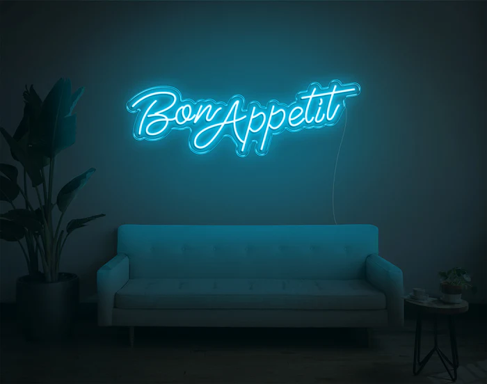 Bon Appetit LED Neon Sign – Custom LED Wall Light for Cafes, Restaurants & Home Decor - Image 4