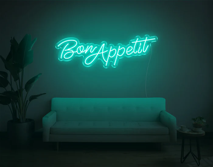Bon Appetit LED Neon Sign – Custom LED Wall Light for Cafes, Restaurants & Home Decor - Image 3