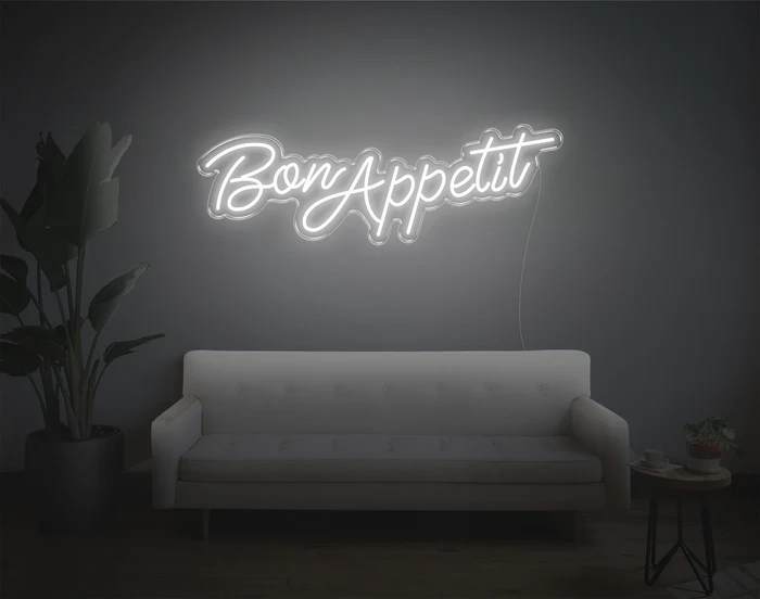 Bon Appetit LED Neon Sign – Custom LED Wall Light for Cafes, Restaurants & Home Decor - Image 2