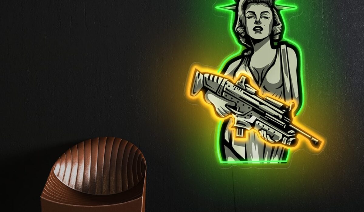 Artwork Statue Of Liberty LED Neon Sign