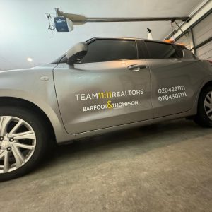 Barfoot and Thompson Car decal